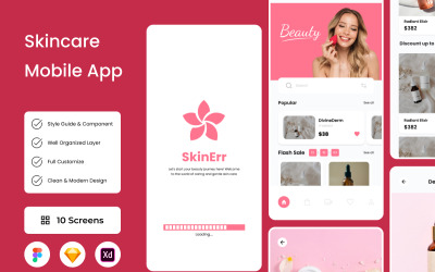 SkinErr – mobilní aplikace péče o pleť