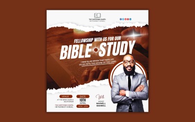 Modèle Canva d&amp;#39;étude biblique