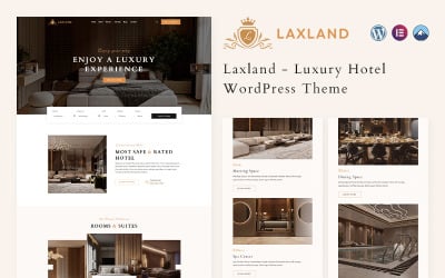 Laxland - Tema de WordPress para hoteles de lujo