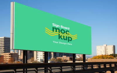 Billboard Sign Mockup Template 05
