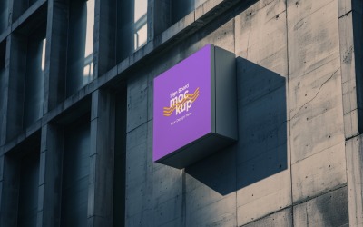 bord langs de weg voor advertentie 115