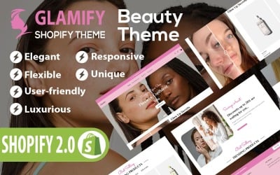 Glamify - Beauty &amp;amp; Cosmetics Shopify Theme
