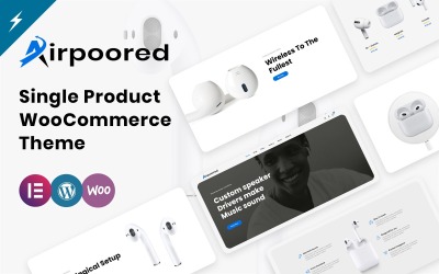 Tema WooCommerce per prodotto singolo Airpoored
