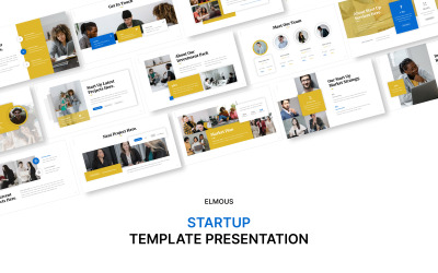 Start Google Slide Template-presentatie