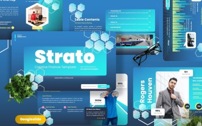 Strato – Creative Finance Googleslide-Vorlage