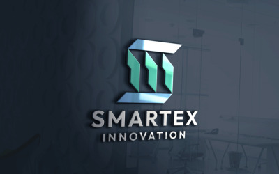 Smartex Letra S Logotipo Profissional