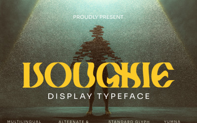 Voughie - Visa typsnitt