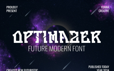 Optimazer - сучасний шрифт майбутнього