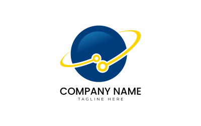 Plantilla de diseño de logotipo de empresa y negocio