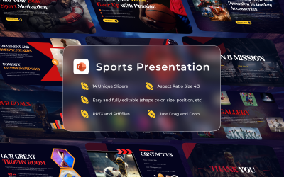 Gsports Games Play Station Template