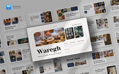 Waregh – Основний шаблон ресторану