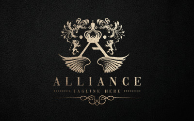 Alianza Letra A Logo Temp