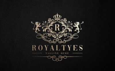 Royaltyes Letter R Logo Temp