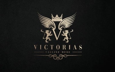 Victorias Harf V Logo Sıcaklığı