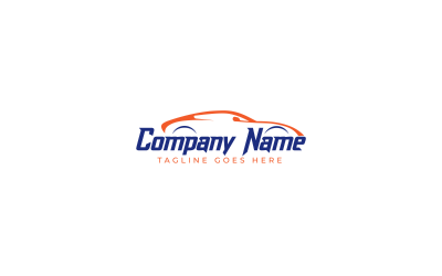 Car Modern Logo Design Template
