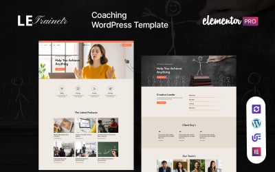 Letrainer — motyw WordPress dla trenera życia