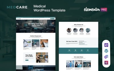 Medcare - Tıbbi Ekipman WordPress Teması