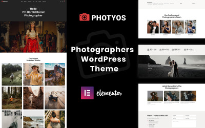 Photyos - Fotoğrafçılar WordPress Teması