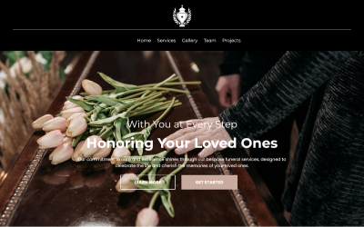 TishFuneralHTML – Temetkezési szolgáltatások HTML-sablonja