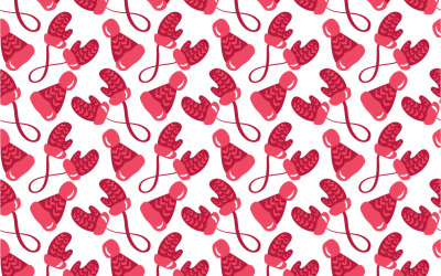 Vánoční květinové vzory