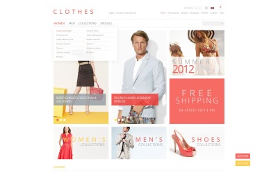 Apparel Templates Zencart #40118