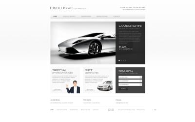 Car Rental Website Template