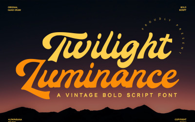 Twilight Luminance - Вінтажний сценарій