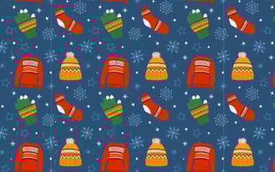 Weihnachten nahtloses Muster