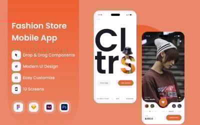 Мобільний додаток Cultures - Fashion Store