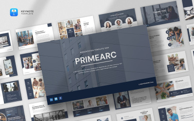 Primearc - Modello di keynote del profilo aziendale