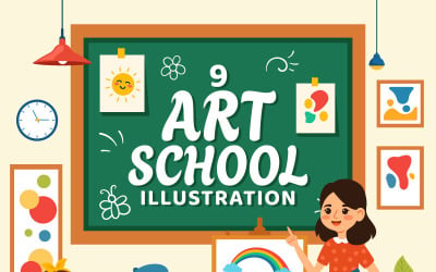 9 Escuela de Arte de Pintura Ilustración