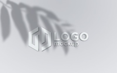Minimal Logo Mockup Şablonu