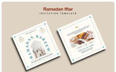 Ramadan Iftar Invitation Template