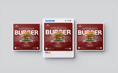 Food Social Media Post Design