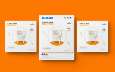 Product verkopen sociale media of Instagram post ontwerpsjabloon