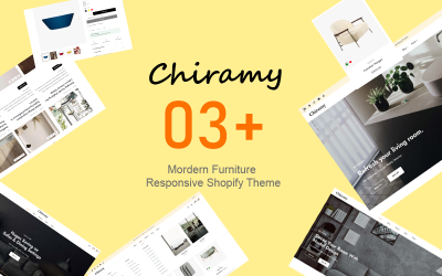 Chiramy – благородна декоративна та адаптивна інтер’єрна тема Shopify