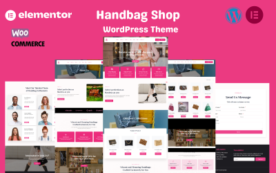 Thème WordPress WooCommerce Elementor pour boutique de sacs à main