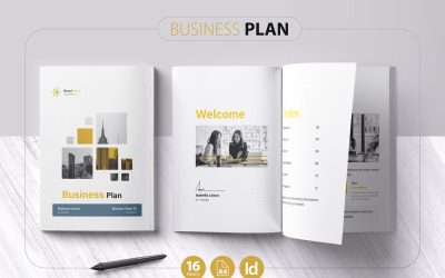 Businessplan - brochuresjabloon 2