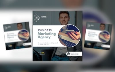 商业营销机构 Canva 设计模板