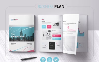 The Business Plan - Brochure Template