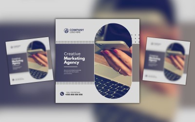 Yaratıcı Pazarlama Ajansı Canva Tasarım Şablonu