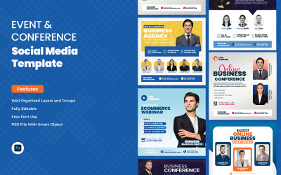 Event &amp;amp; Conference Social Media Template