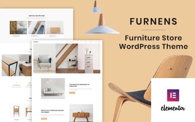 Furnens — WooCommerce тема современного мебельного магазина
