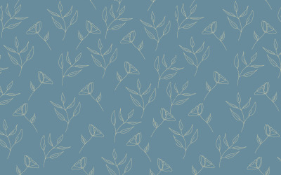 Modello senza cuciture linea fiore