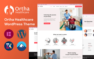 Motyw WordPress dla firmy Ortha Healthcare