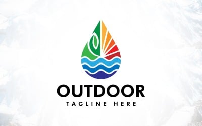 Natural Earth Energy Environment Outdoor Logo