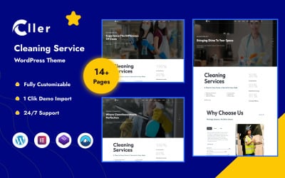 Cller - Tema de Wordpress para servicios de limpieza