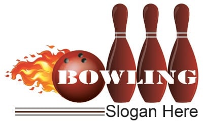 Bowling Sport Logo Templates