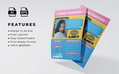 Diseño de currículum y plantilla de CV 06