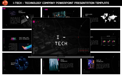 I-Tech - Шаблон презентації технологічної компанії